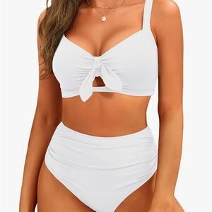 Chic White Bikini Set